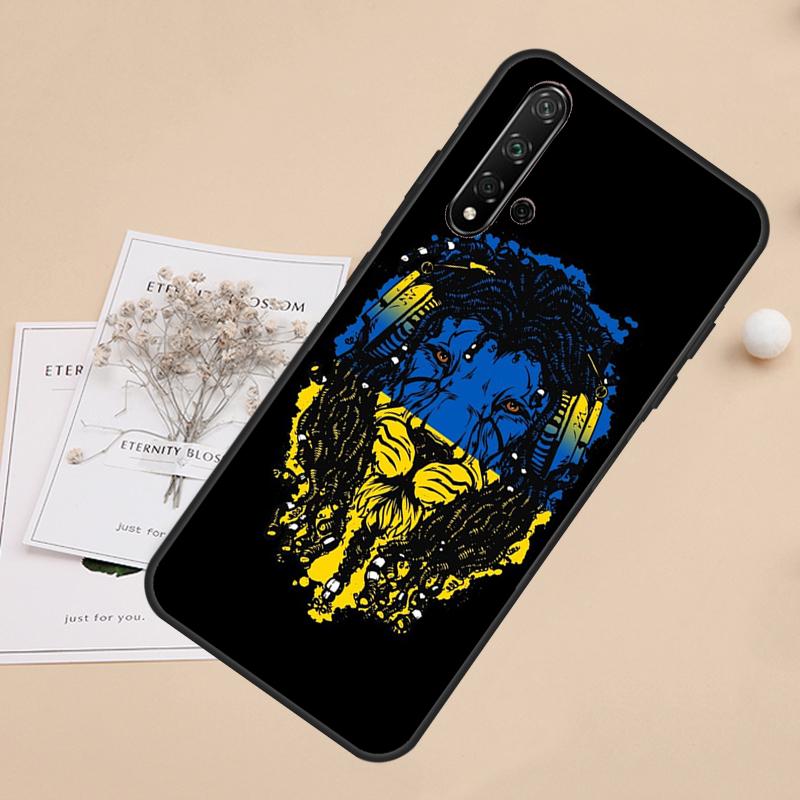 Ukraine Flag For Huawei Nova 12i 11i 8i 7i 3i 9 10 SE Y60 Y61 Y70 Y72 Y73 Y90 Y91 P20 P30 P40 Lite Case