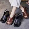 Retro Casual Thick Bottom Sandals Women's Shoes