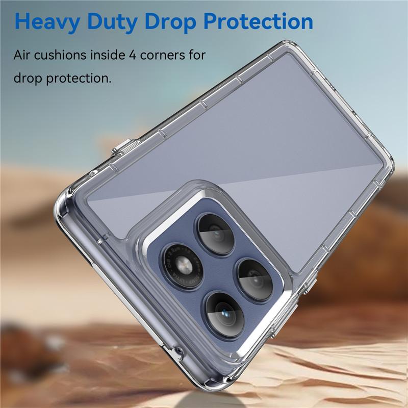 For Motorola Edge 60 Pro Case Moto Edge 60 Pro Cover TPU Border Acrylic Backplane Bumper Protective Phone Cases Moto Edge 60 Pro