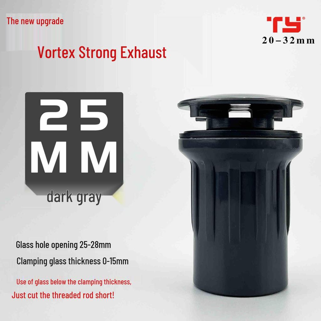 Tianyan PVC Male Thread Extended Exhaust Connector for Fish Tank Drainage