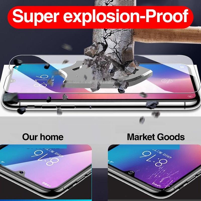 5 штук закаленного стекла для Xiaomi Mi 8 Lite 9 SE Mi8 Mi9 Pro Mi 6 6X A2 lite Max 2 3 защитное стекло