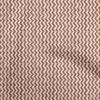 Cotton Flex Brown Fabric Chevron Craft Projects Decor Fabric Printed By The Yard 40 Inch