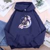 New Hot Anime Demon Slayer Kochou Shinobu with A Sword Womens Hoodie Casual Autumn Hoody Warm Fleece Tops Female Sweatshirt