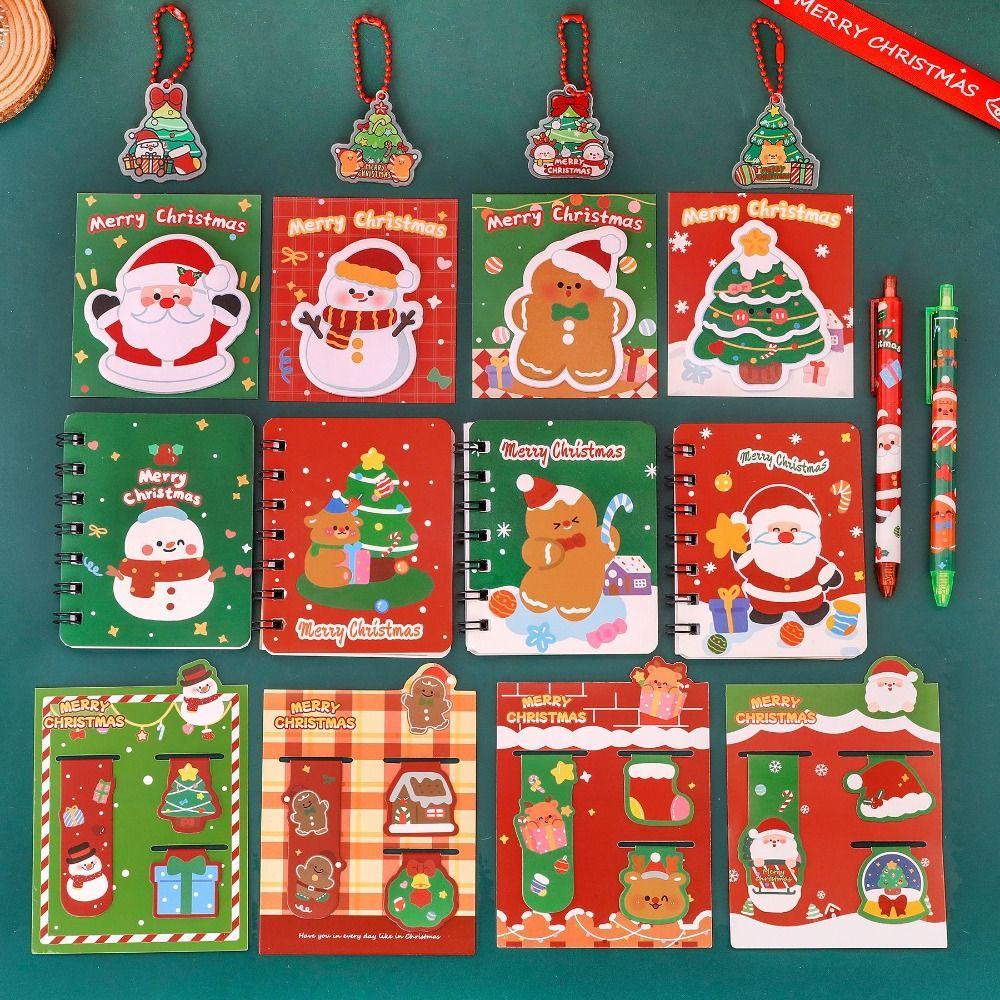 Santa Claus Christmas Stationery Set Christmas Tree Christmas Theme Study Items Christmas Gel Pen Kids School Supplies