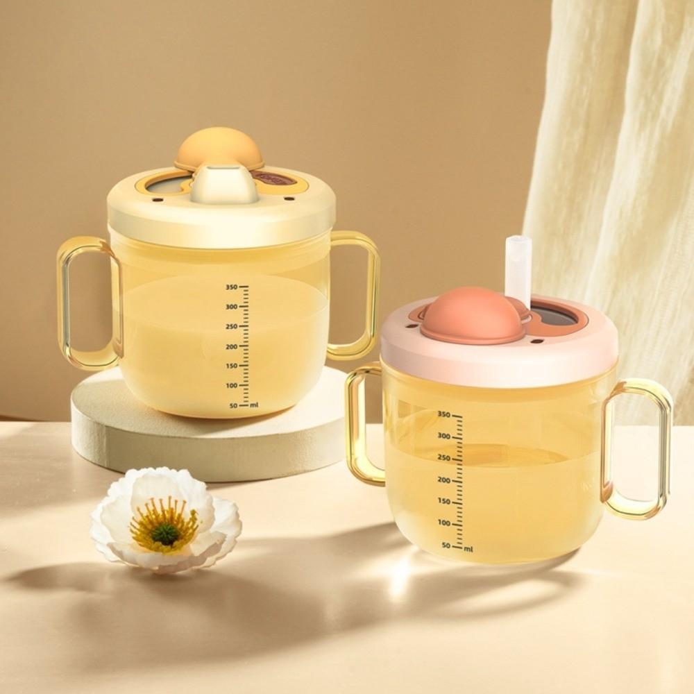 350 мл Мультяшная Утка Кружка для прямого питья Милая Детская Кружка для молока Креативная Поильник для Младенцев Дорожный