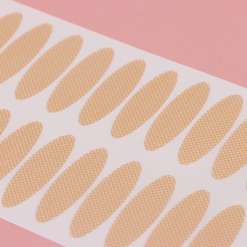 200 шт. невидимая кружевная сетка, двойная лента для подтяжки век, клейкая лента, пинцет