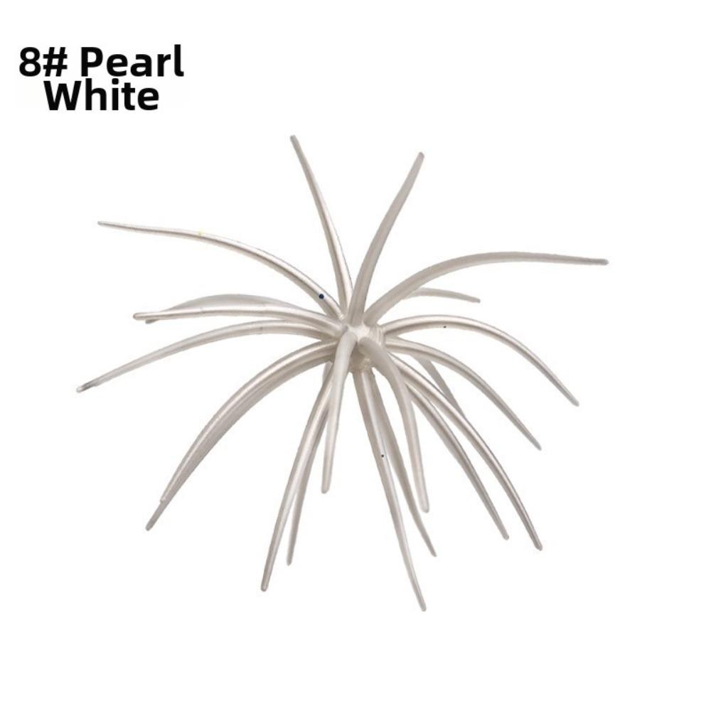 10pcs 11cm/8.7g Size Sea Urchin Lures Superior Tear Resistance 3D Lure For Sea Bass Fishing