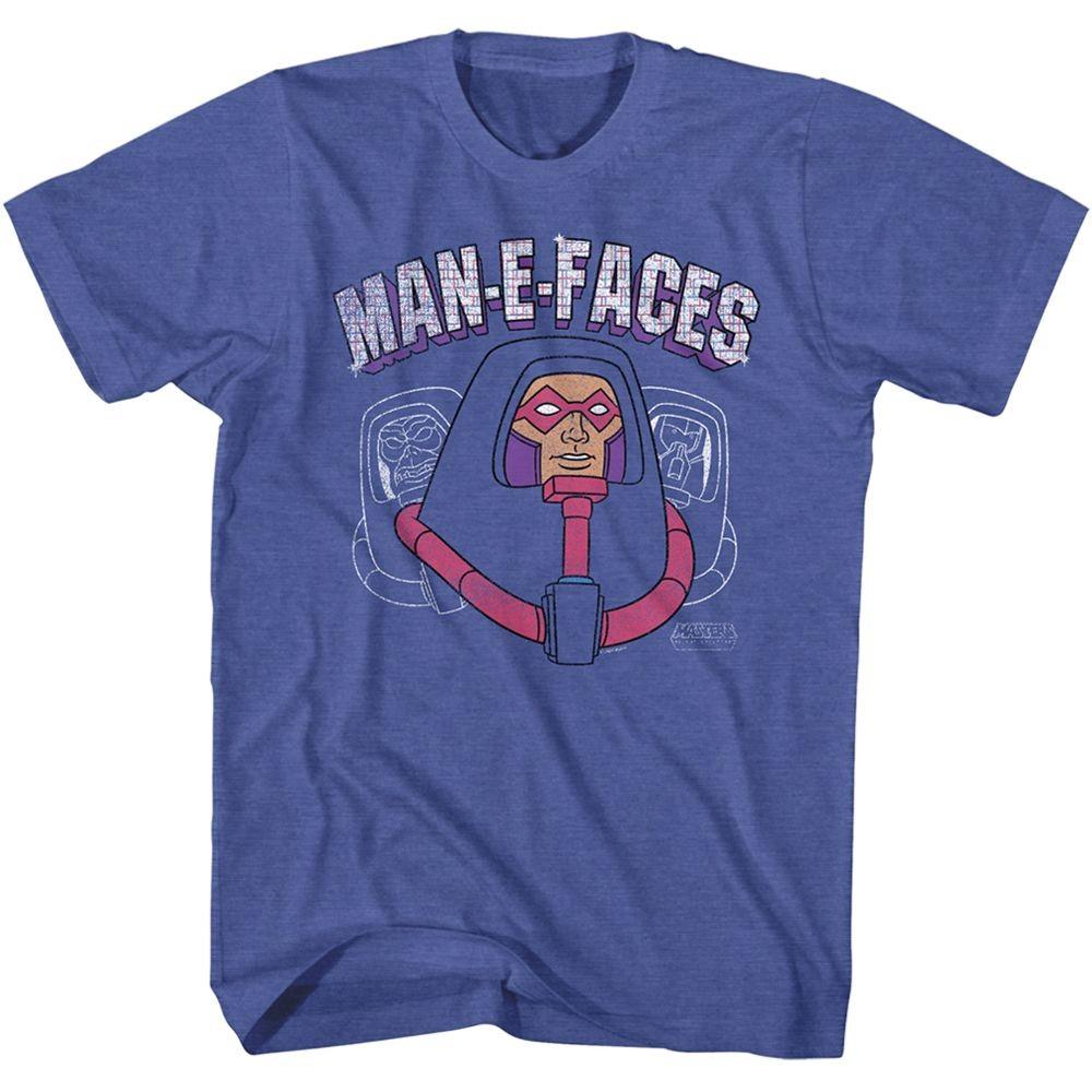 Masters Of The Universe Man E Faces Head T-Shirt