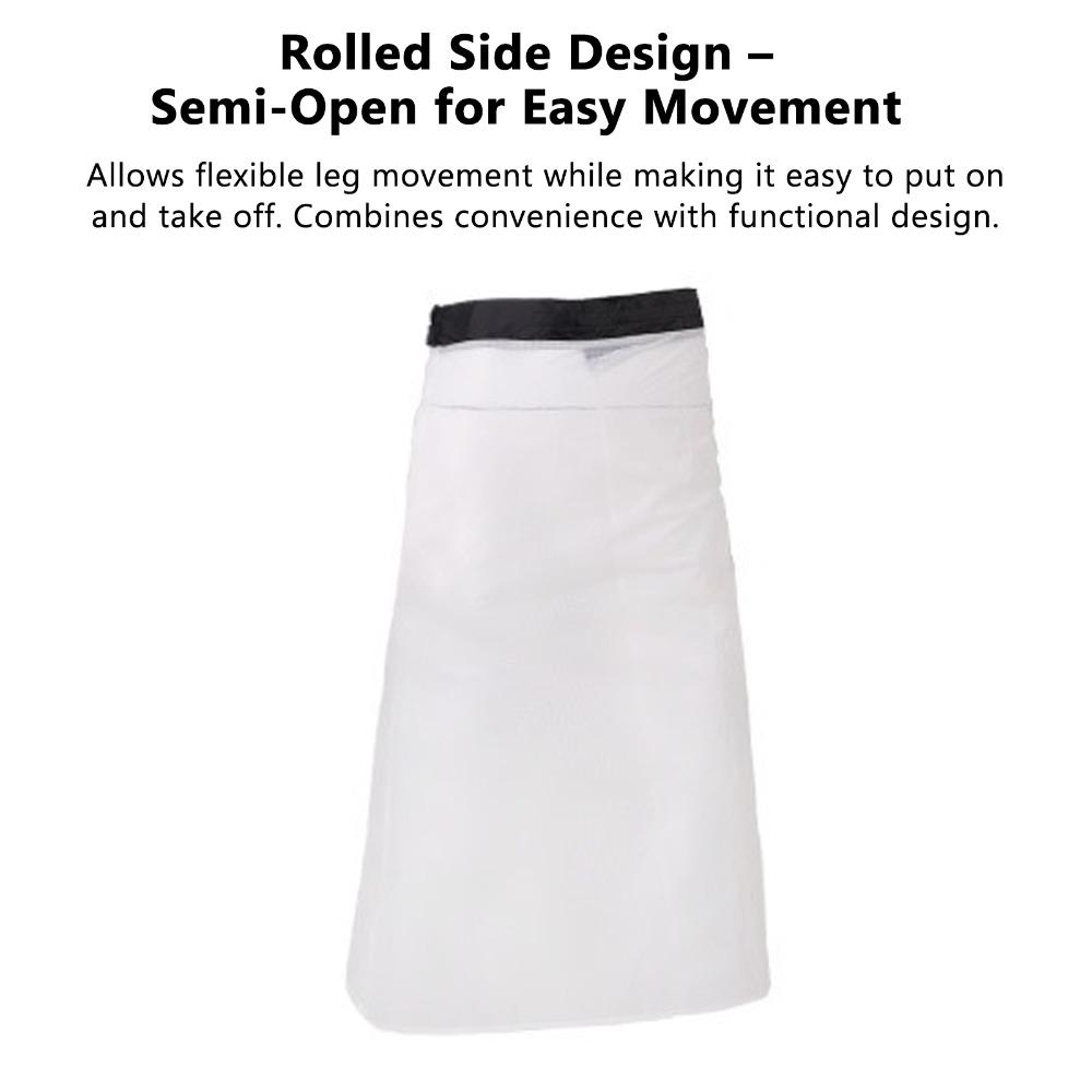 Ultralight Hiking Skirt Silicone Coated Nylon Waterproof Kilt Durable Packable Rain Skirt Camping