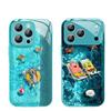 Чехол для телефона Tom and Jerry SpongeBob SquarePants Apple 17 Pro Max iPhone Air Жидкое Стекло 16 Чехол Полное Покрытие