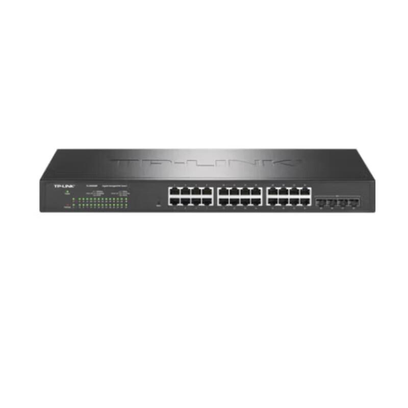 TP-LINK TL-SH2428P 24-Port Gigabit PoE+ & 4-Port 10G SFP+ Layer 2 Managed Switch