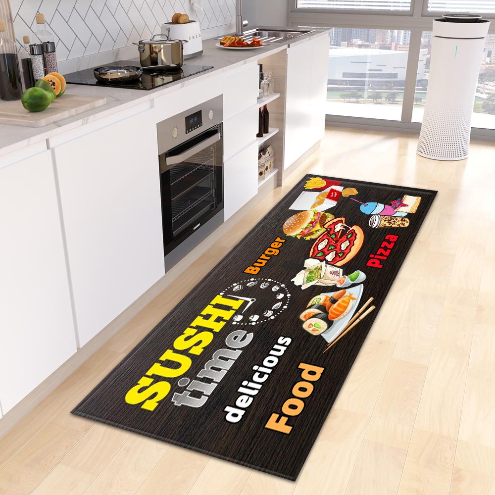Коврик для кухни, коврик для входной двери спальни, коврик для гостиной, коврик для ванной комнаты, коридора, балконной двери, нескользящий ковер