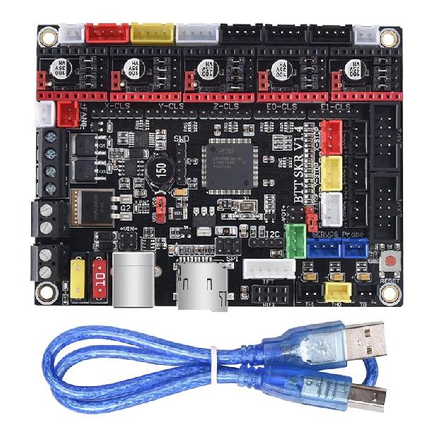 BIGTREETECH SKR V1.4 Turbo 32-битная плата управления DIY для большинства FDM 3D-принтеров, материнская плата, совместима с сенсорным экраном серии TFT / 12864LCD, поддержка