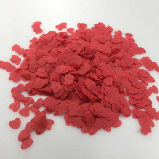 1,5 см в форме сердца бумага конфетти DIY день рождения свадьба воздушный шар декор стола