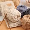 Ice Bar Yarn: Single Strand Wool for Crochet, Hand-Knitted Carpets, Bulky Scarves, and Shoe Crafting