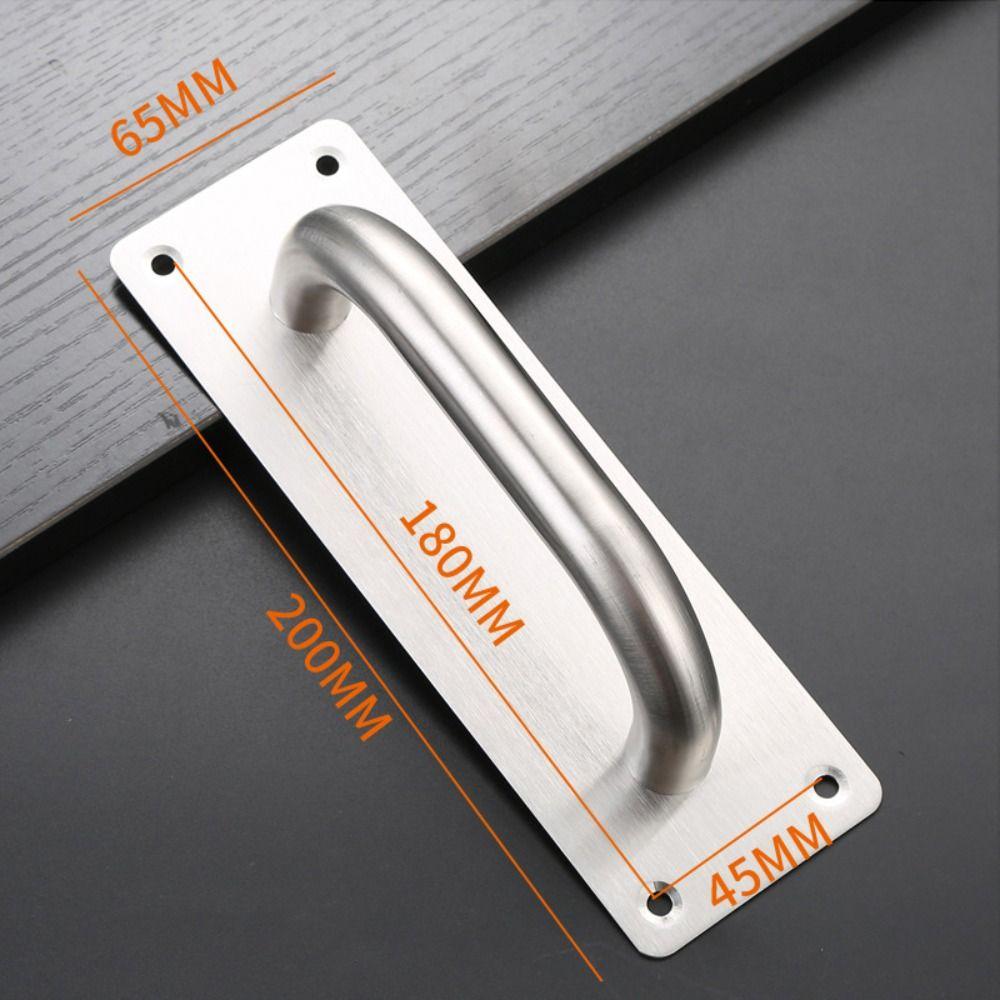 Silver Black Hardware Handles D Pull Door Handgrip Door Hardware Doorknob  Hotel