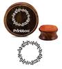 Printtoo Flower Wreath Round Crafting Wooden Rubber Stamp Scrap-booking Stamps-2