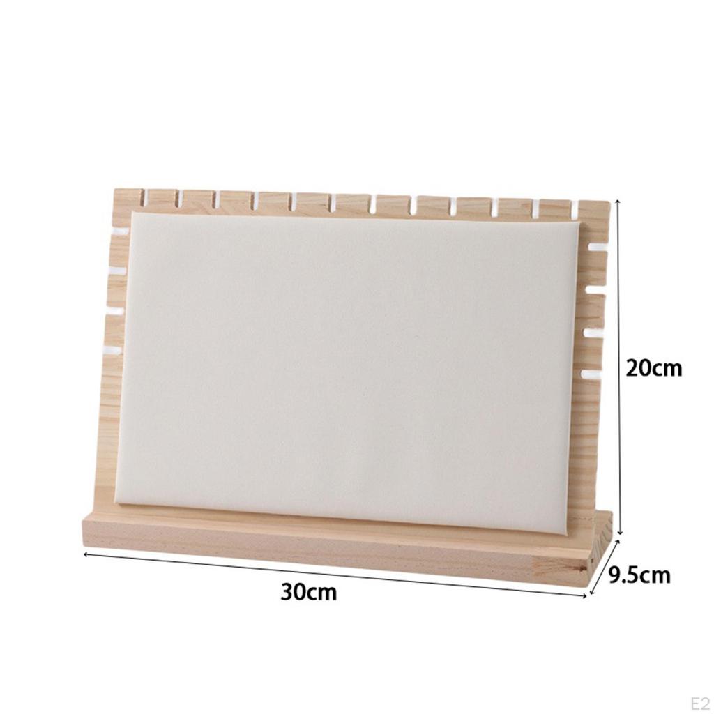 Элегантная деревянная подставка для украшений, для организации ожерелий дома или в магазине