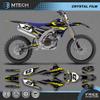DSMTECH Индивидуальные наклейки и комплекты графики для мотоциклов Yamaha YZF250 2014-18 YZF250X 2015-19 WRF250 YZF450 2014-17 002