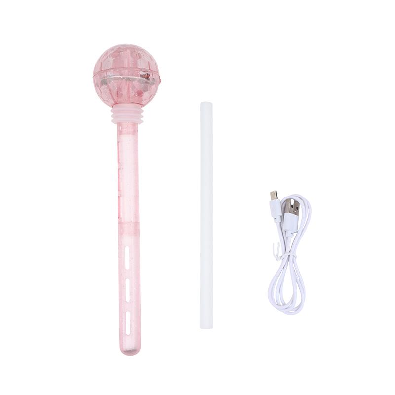 USB Humidifier Stick with LED Lights Compact Design for Home and Office Spaces