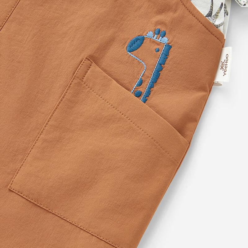YEEHOO Baby Boy Summer Short-Sleeve Jumpsuit