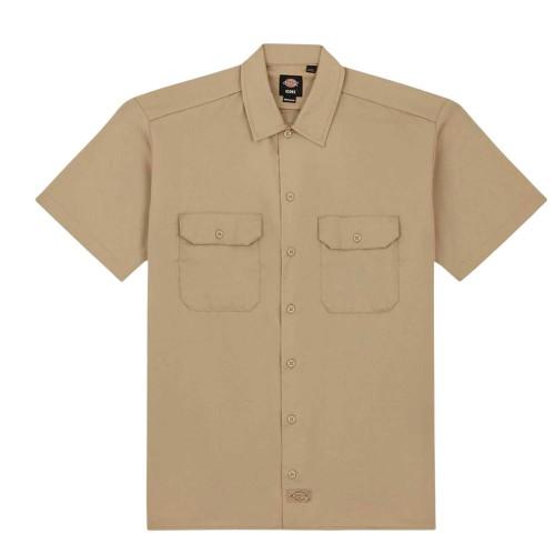 Dickies Mens Relaxed Fit Short-Sleeved Shirt