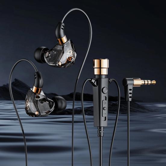 Проводная гарнитура Стерео микрофон Hi-Fi Стабильное объемное звучание с передачей Высокая чувствительность Прослушивание музыки