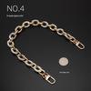 Decorative Chain Shoulder Bag Strap with Charms - Crossbody Underarm Chain Accessories