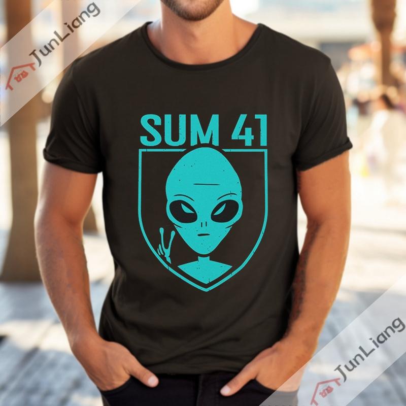 Sum 41 T-shirts for Unisex Rock Band Harajuku Short Sleeved T-shirt Y2k Clothing Goth Clothes Streetwear Unisex Graphic Unisex's
