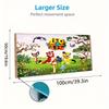 Leo and Tig Color Mouse Pad Large Gaming Table Cushion Non-slip Laptop Tablet Big Mousepad XXL Mat Mini PC Playmat With Lock edge