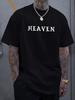 2026 New Unisexs Fashion Creative Design Paradise Print Casual Versatile Shortsleeve Tshirt