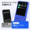 [Кнопка Добавить Сайт] MP3-плеер AGPTEK, Hi-Fi музыкальный плеер, Ультралегкий 30 г, 16 ГБ встроенной памяти, Расширяемый до 128 ГБ, Кнопочное управление, 40 часов воспроизвед