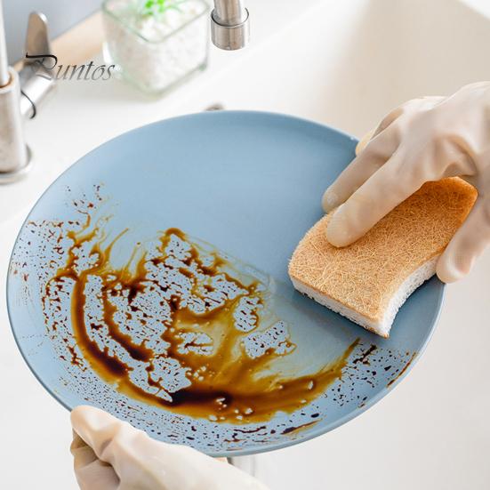 12 шт. натуральная кухонная губка с кокосовым скребком биоразлагаемая компостируемая целлюлозная губка для посуды домашняя кухня Essential