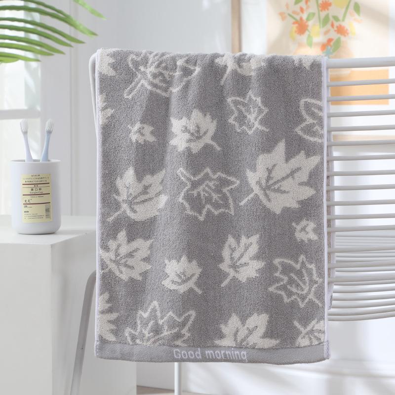 Утолщенное полотенце из хлопка для ванной с высокой степенью впитываемости воды и мягкостью, подходит для взрослых мужчин и женщин в качестве полотенец для лица.