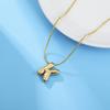 Cazador A-Z Initial Letter Necklaces for Women Beads Snake Chain Jewelry Stainless Steel Balloon Shape Alphabet Birthday Gifts