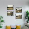 Gatheroad Landscape Art 8x10 Inch, Set of 4 Unframed Country Wall Art, Vintage Farmhouse Prints and Nature Wall Art for Living Room & Bedroom