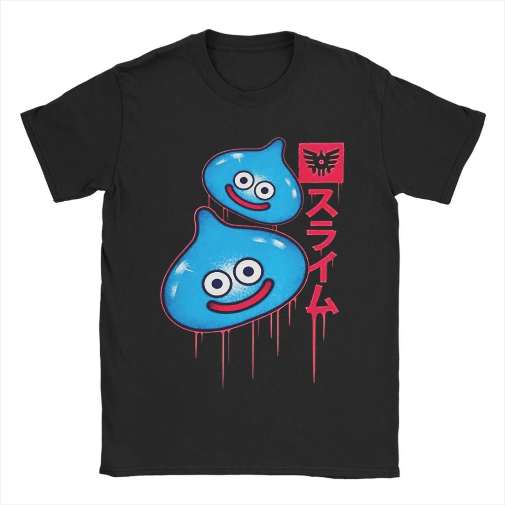 Unisex Women New Arrival Dragon Quest slime Tee T Shirt Cotton Tshirts Clothes