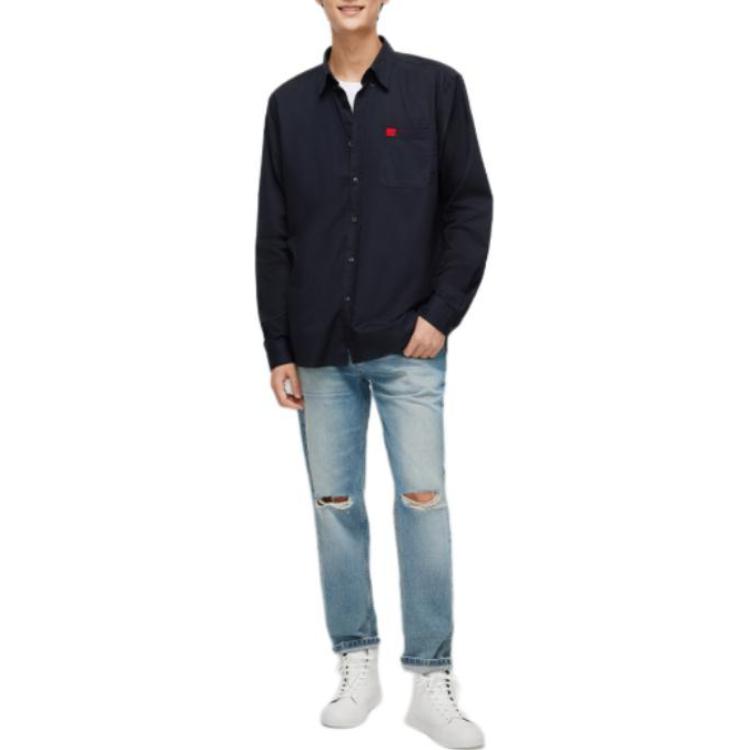 HUGO BOSS Button Down Slim Fit Shirt 50479302-004