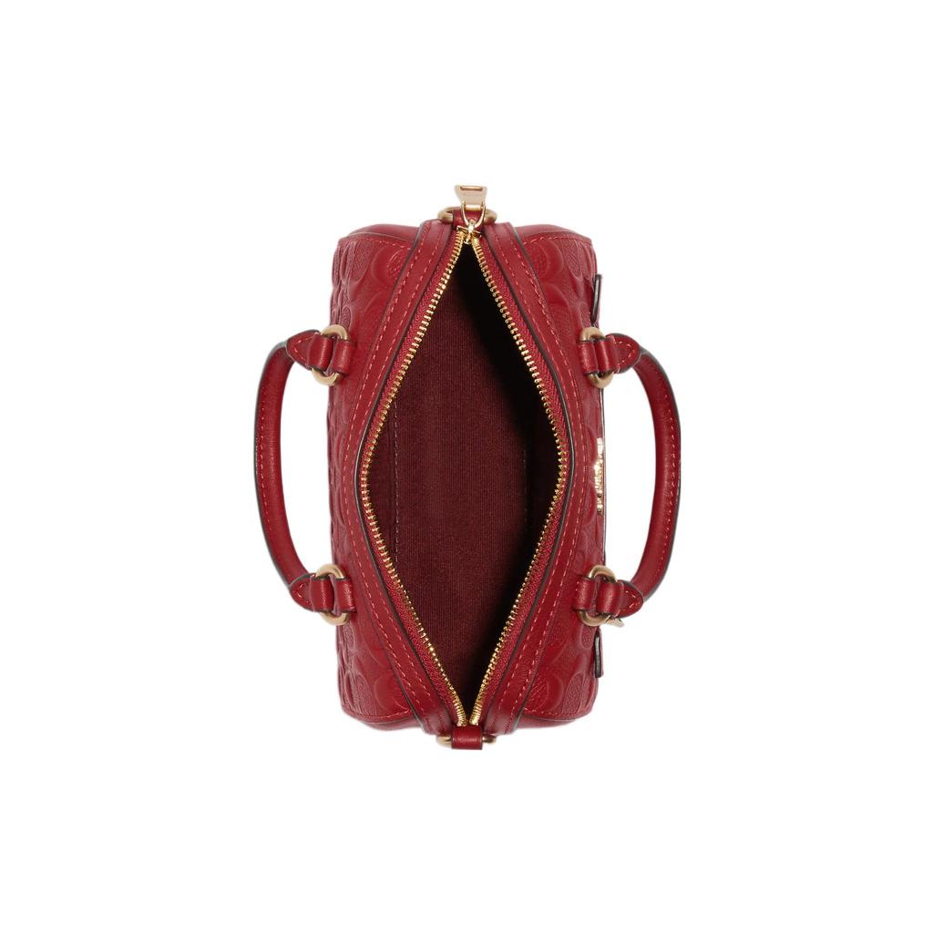 New COACH Rowan Smooth Calf Leather Shoulder Bag Crossbody Bag Handbag Mini Women's Red CC944-IMF8Q