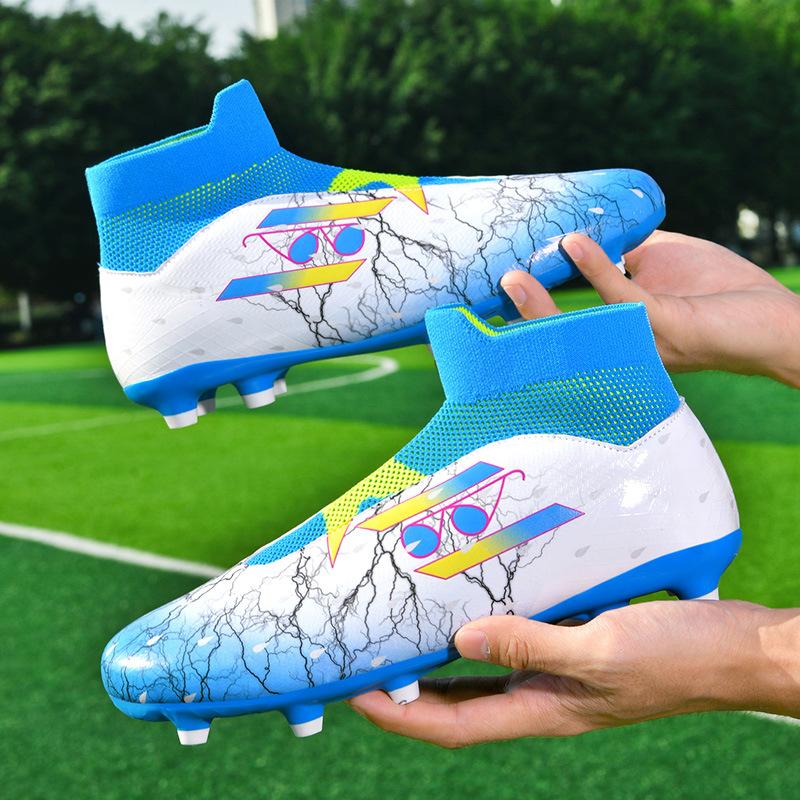 FootballShoes, повседневная детская обувь, размер 30–47, дышащая обувь, спортивные кроссовки для мальчиков и девочек
