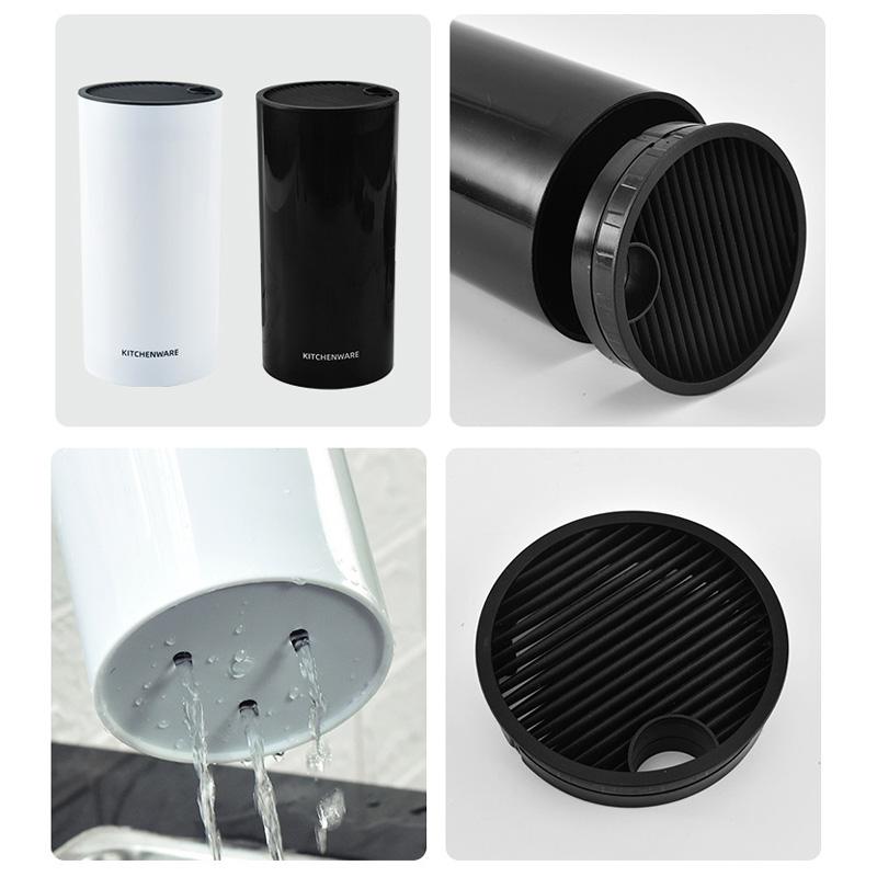 1 шт., подставка для блоков, пластиковая вставка для хранения кухонных принадлежностей, инструментов, органайзер, держатель для ножей