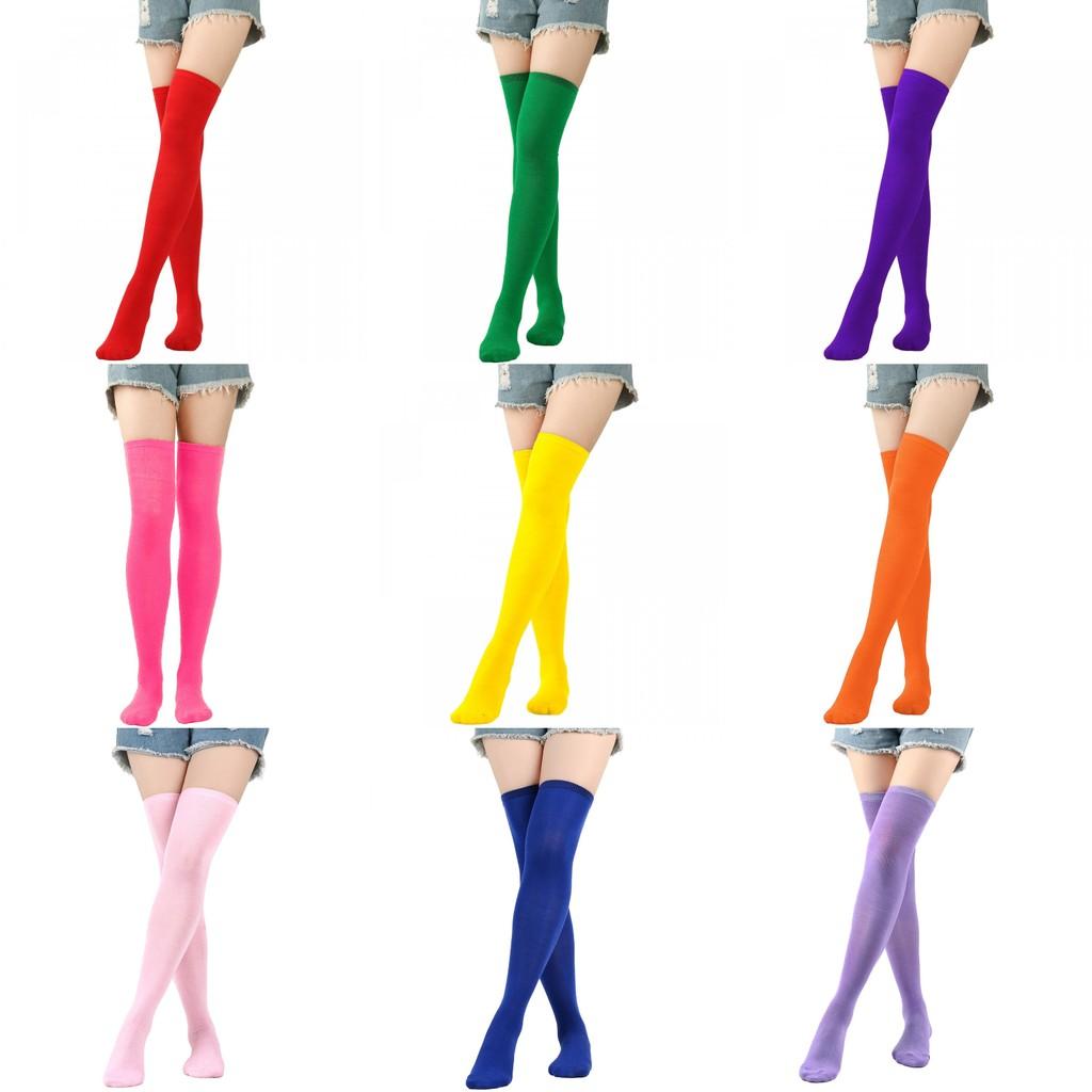 Элегантные фиолетовые длинные носки для женщин. Шикарный уютный дизайн. Подходят для зимних, весенних и осенних модных нарядов. На каждый день.