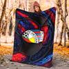 FC Viktoria Flannel Blanket Soft All-Season Throw, Design for Camping, Car Travel, Hiking Sofa, Bed, Office Perfect Gift for Parties
