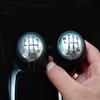 6-скоростная ручка переключения передач для Renault Duster Stick, ручка для гандбола, замена искусственной кожи 2010 2011 2012 2013 2014 2015 2016