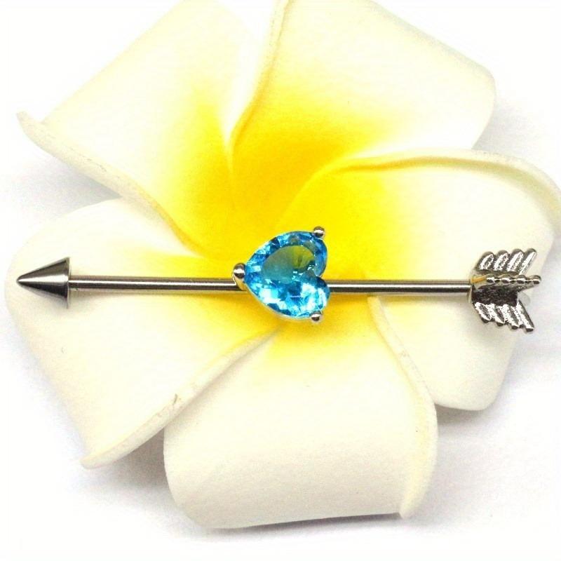 1 шт., серьги-гвоздики в форме сердца, крестики-цветки, серьги-гвоздики на Хэллоуин, призрак, аксессуары для пирсинга, модные украшения