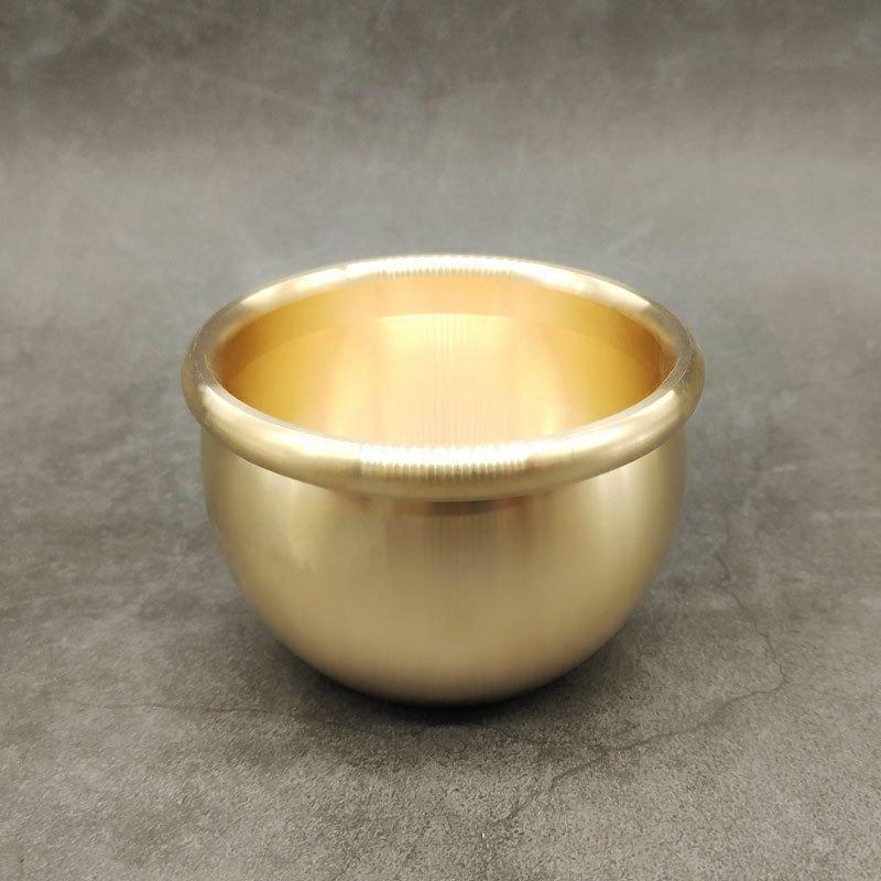 Медный цилиндр, украшения, латунь, чистая медь, цилиндр с водой, украшение для офиса, гостиная, банка для риса, чаша с сокровищами, предметы интерьера