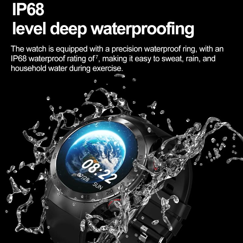 2025 Новые умные часы с сапфировым стеклом для неинвазивного мониторинга здоровья, лазерной терапии, контроля жиров в крови, мочевой кислоты, ЭКГ, для Xiaomi