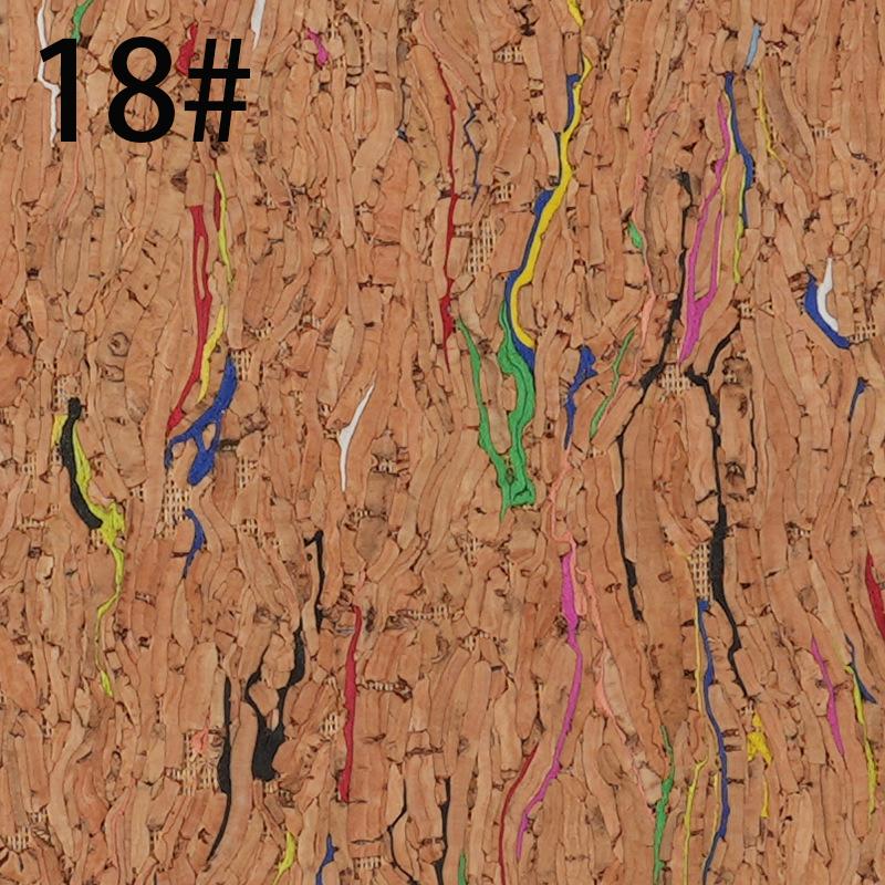 НОВЫЙ 100см*138см Блестящая Натуральная Пробка Дерево Кожа Ткань Печатная Цветная Бант Ремесленная Сумка Обувь Шитье DIY Декор Поделки