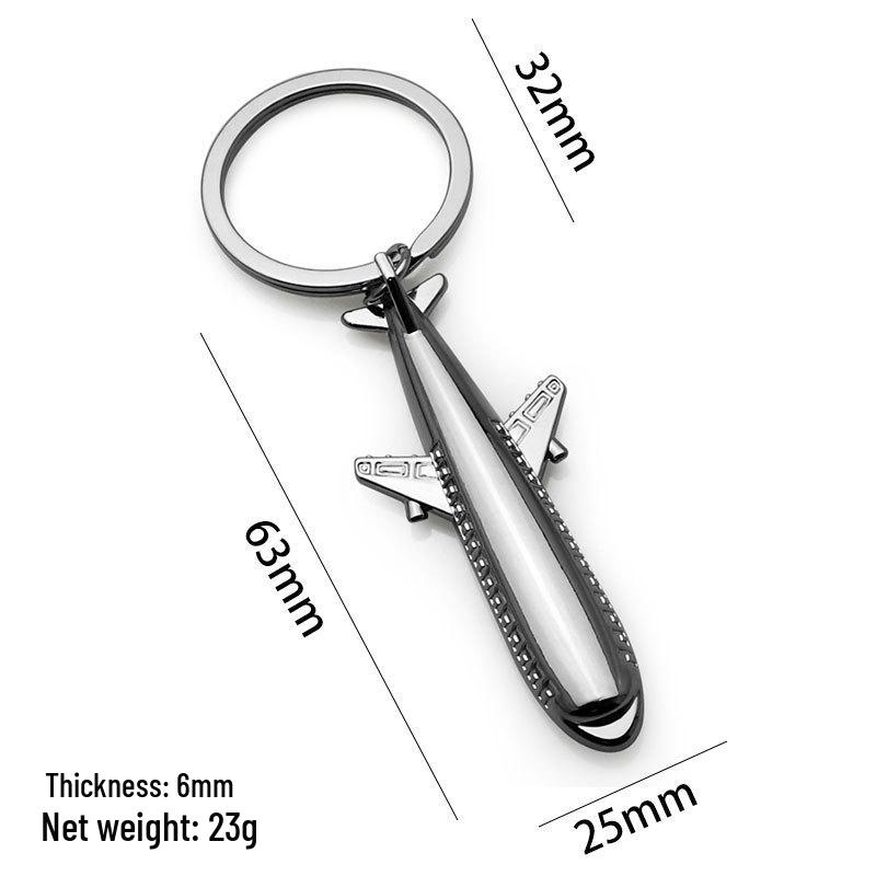 Брелок-модель самолета J-20: 3D Подвеска в виде самолета Сувенирный подарок