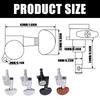 6Pcs Sealed Guitar Tunings Pegs 3 Left 3 Right Guitar Machine Heads Knobs Tuner Replacement Guitar Accessories